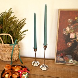 Candlestick Holders Silver, 12 Packs Taper Candle Holder for Candlesticks, Candle Sticks Holder Decor for Home Decor