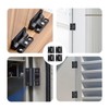 Doyime Door Hinges [Set of 4] Torque Hinges Flat Torque