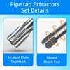 1-1/2"-11-1/2 NPT Pipe Tap, 1-1/2"-11-1/2 NPT Tap Carbon Steel Hand