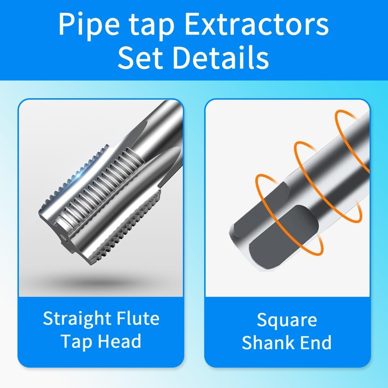 1-1/2"-11-1/2 NPT Pipe Tap, 1-1/2"-11-1/2 NPT Tap Carbon Steel Hand