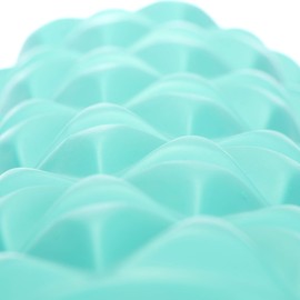 COM-FOUR® Yoga Roller, Stimulating Fascia Roller - Promotes Blood Circulation and Relaxation After Work, Fitness, Yoga, Training & Sports (Turquoise)