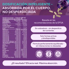 Multivitamínico para Hombre 90 Cápsulas con Vitaminas, Zinc y Maca                                                                                    