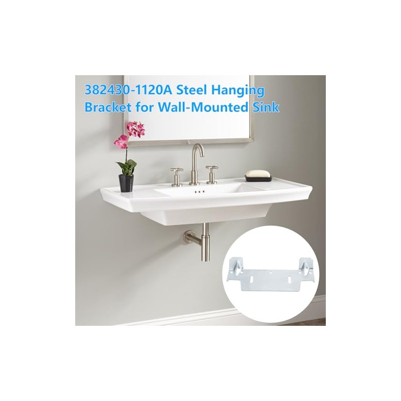 382430-1120A Steel Hanging Bracket Wall Hung Sink Bracket for Wall-Mounted