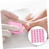 FOMIYES 50pcs Sponge Nail File Tools for Salon Use Nail