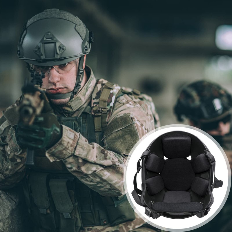 AOUTACC Universal Airsoft Helmet Padding,Helmet Replacement Foam Padding Kits Set,Helmet