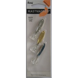 Acme Tackle KASTMASTER Fishing Lures - Plain 3/Pack - 1/12 Ounce