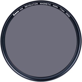 Kase KW Revolution Plus Magnetic Shockproof ND64 6 Stop Neutral Density Filter Low Reflection Optical Glass (77mm)