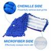 DRKLEAN Microfiber Mop Pads,Dust Mop Replacement Head Compatible with O-Cedar