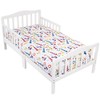 Mellanni Toddler 3 Piece Set Light-House - Includes Fitted Sheet,
