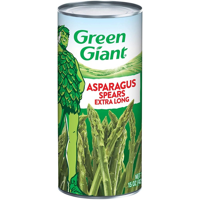Green Giant Extra Long Whole Asparagus Spears 15oz Can (Pack