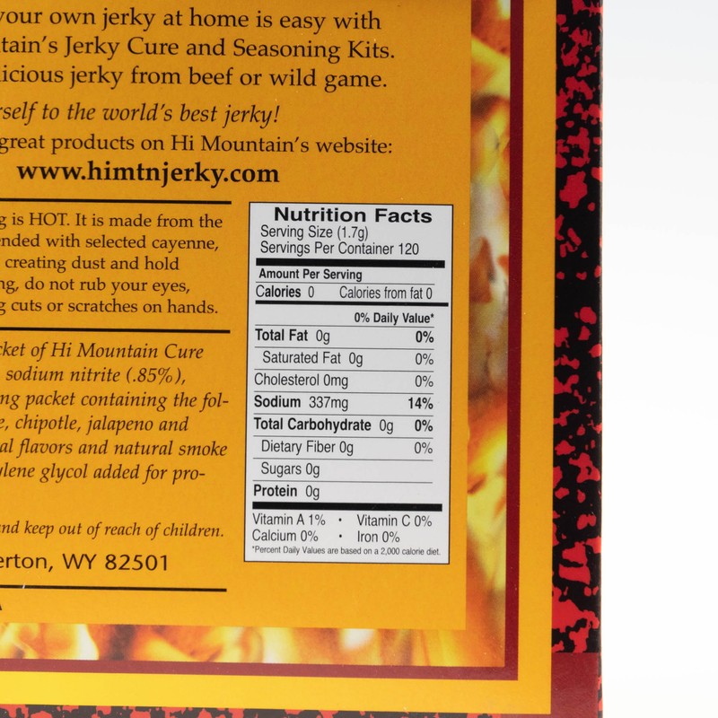 Hi Mountain Jerky Seasoning and Cure Kit | INFERNO BLEND