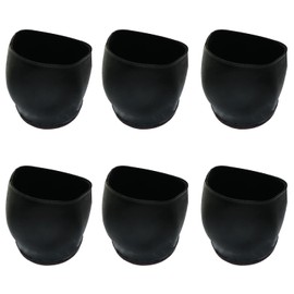 yyangz 6PCS Anti Slip Cushion for Sliding Wheelchair Computer Chair Roller Protection Cover Universal Anti Slip Cushion Felt Furniture Cushion for Desk Cabinet Office Chair with Casters Furniture