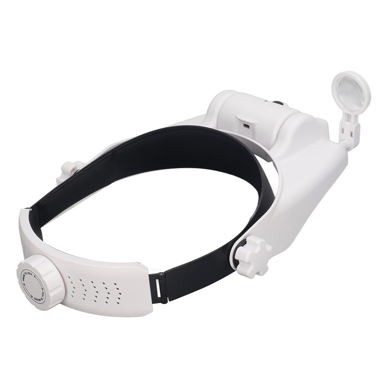 Head Magnifier Rechargeable Magnifying Glasses LED with 4pcs Eyeglass for
