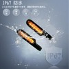 KSHOSIYOK LED Turn Signal, Motorcycle, Mini Handlebar, Flowing Sequential, Ultra-Small,