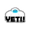 Yeti - Sticker, 3" Vinyl Sticker, Water Proof, Fade Proof,