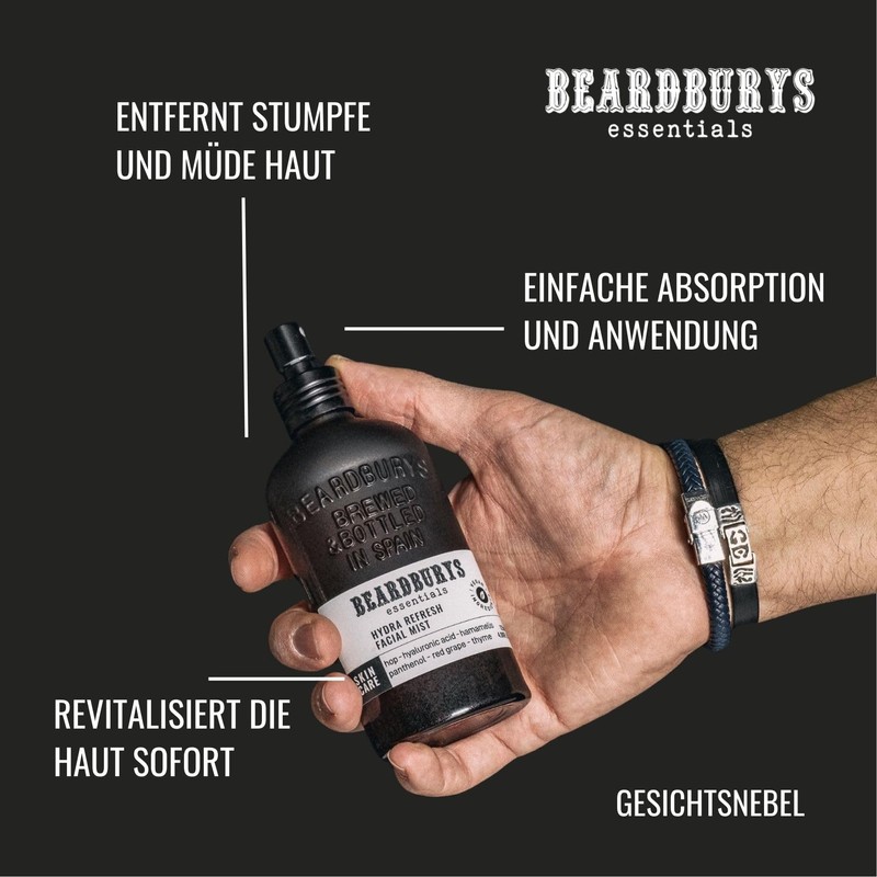 Beardburys Mist Facial Essentials