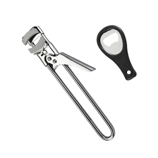 Adjustable Can Opener with 1 Mini Can Opener, Manual Adjustable