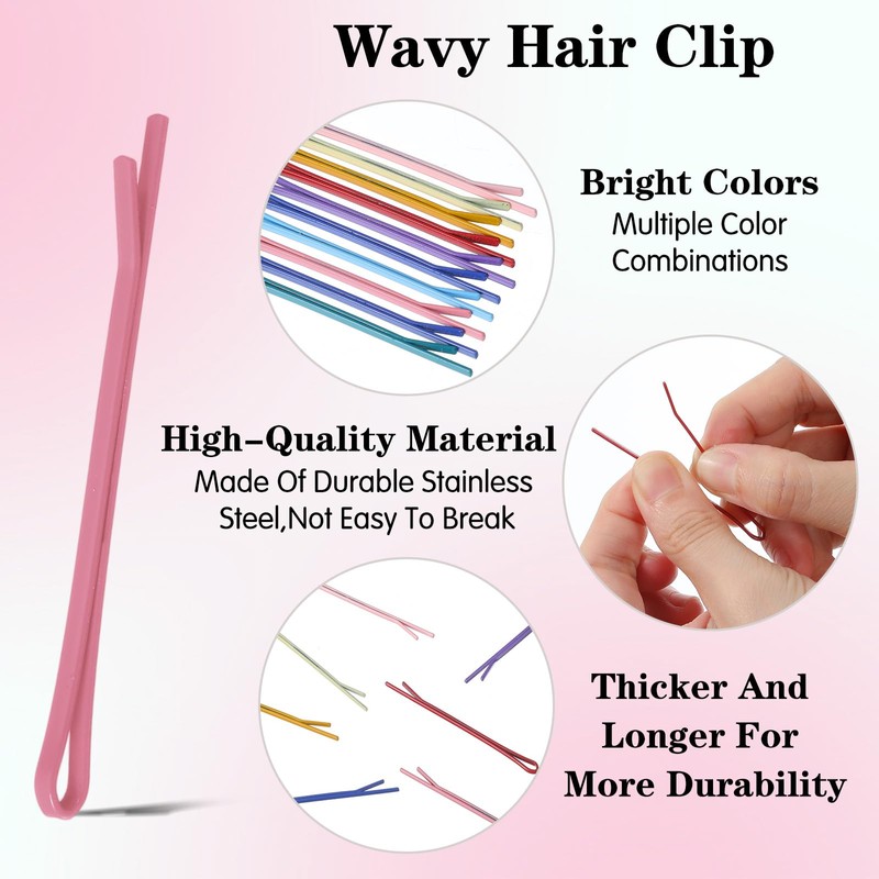 Ymapinc 100Pcs Mini Colorful Bobby Pins for Thin Hair
