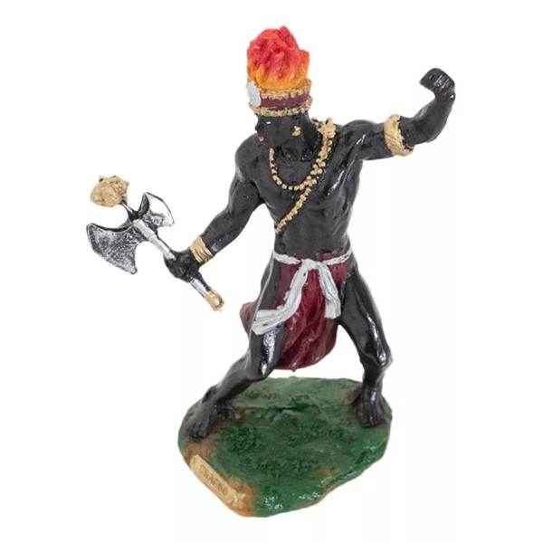 Imagen De Resina De Los Orishas Shango Macho Santeria