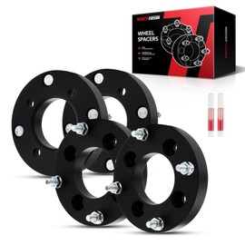 Torchbeam 4x110 to 4x137mm Wheel Adapters 1 inch for 1997-2009 TRX250TM FourTrax Recon, 1988-2000 TRX300 FourTrax, 2000-2006 TRX350FE FourTrax Rancher 4x4 ES, 77.8 Hub Bore & M10x1.25 Studs, 4PCS