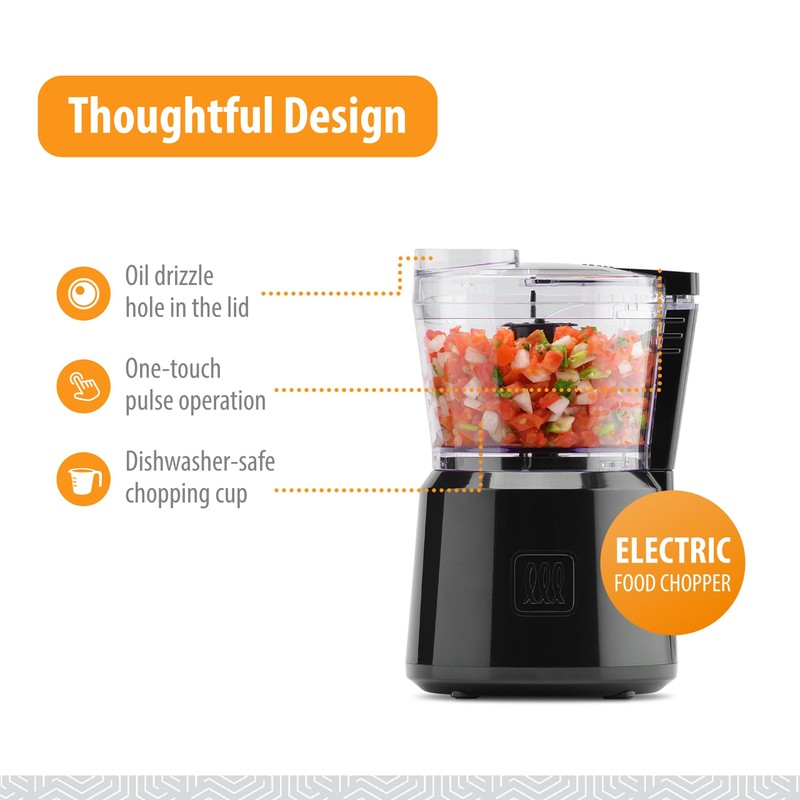 Toastmaster Chopper with 2-Speed Control by Select Brands - Mini