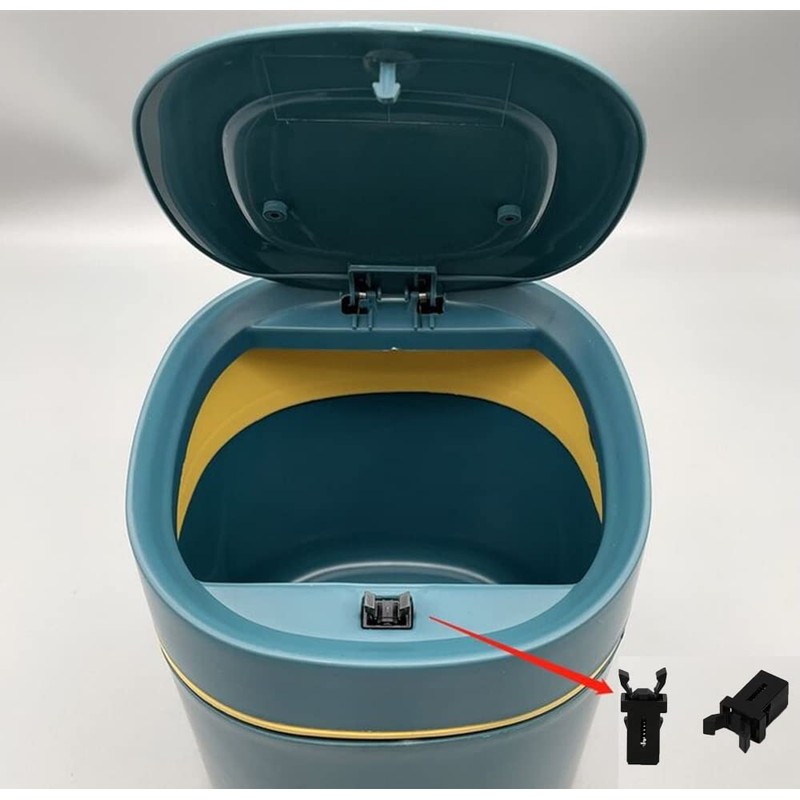 UtySty 10 Pack Trash Can Press Switch Waste Bin Door