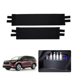 Frencstr Rear Trunk Organizer Side Divider Sticker fit for 2008-2013 Toyota Highlander Trunk Side Storage Baffle Partition Board for Highlander Accessories 2PCS