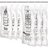 Meetall 6Pack Hanging Vacuum Storage Bag Reusable Space Saver Compressed