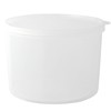 Nagao Storage Container, Round, Polypropylene, Deep Type, 16.2 fl oz