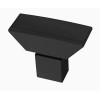 Brainerd P39921W-FB 1 1/2" Flat Black Carved Corner Cabinet &