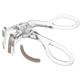 SAFIGLE Portable Eyelash Curler for Women Ergonomic Manual Lash Curler for Types Natural Curling Tool for Home Salon Use Comfortable Grip Hold