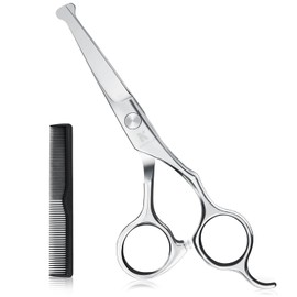 6.1 pulgadas nios corte de pelo seguro corte de cabeza redonda, K KaCaKaCa profesional de corte de pelo seguro para bebs, nios, mujeres, hombres,...  
