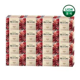 Rice Day 라이스데이 세안 비누(유) 1입 x 16개 Rice Day Cleansing Soap (Yoo) 1 Piece x 16 Packs