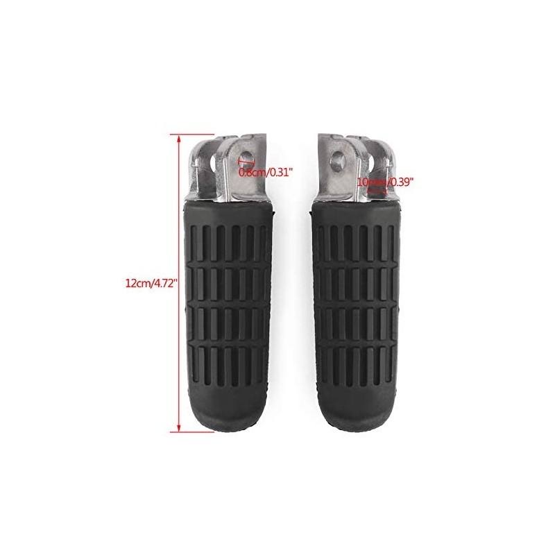 Areyourshop Footrest Foot Pegs Front for VT250 MC20 CB 400