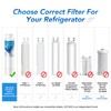 ICEPURE RWF5800A Filter Compatible with EPTWFU01, Ultra 2, EPTWFUO1, 2PACK