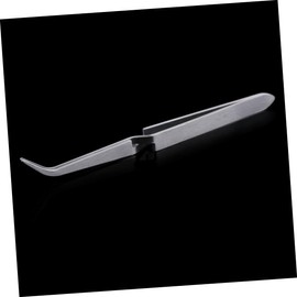 Ipetboom 1pc Nail Art Tool Toenail Rhinestone Picker Making Nail Art Nipper Thick Cuticle Tweezers Model Beauty Accessories Nail Tools for Nail Art Nail Nipper Silver