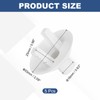 sourcing map 5Pcs Air Conditioner Drain Hose Connector Elbow Fitting