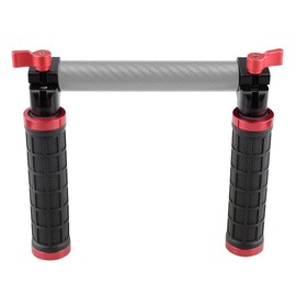 CAMVATE DSLR Shoulder Mount Rig with Manfrotto QR Base Plate and ARRI Rosette Dual Handgrip