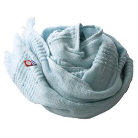 ORIM Taoru Scarf, 100% Cotton, Made in Japan, 6 Colors, Spring, Summer, Imabari Towel, UV Protection, Stole, blue (pale)