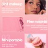 3-In-1 Makeup Palette, Powder Highlighters Makeup, Face Highlighter Palette, Highlighter