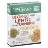 Rw Garcia Crackers Lentil Turmeric Organic 5.5 oz (Pack Of