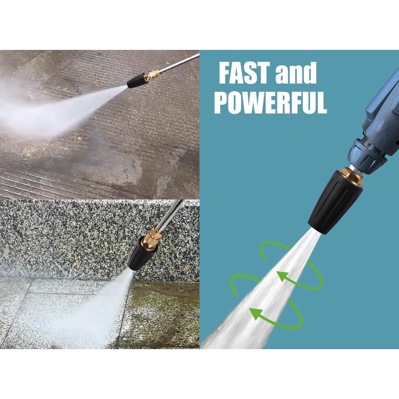 VORIGY 4000 PSI Turbo Nozzle Pressure Washer with 7 Pressure