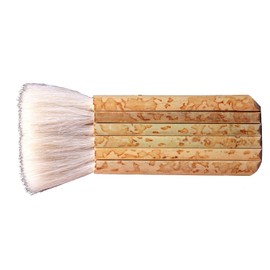 Creative Hobbies 1 7/8" Hake Blender Brush for Watercolor, Wash, Ceramic & Pottery Painting