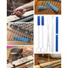 Professional Piano Tuning Tuner Kit, Piano Tuner Hammer Mute Tool