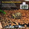 LXSZRPH Reptile Hygrometer and Thermometer High LCD Display Digital Reptile