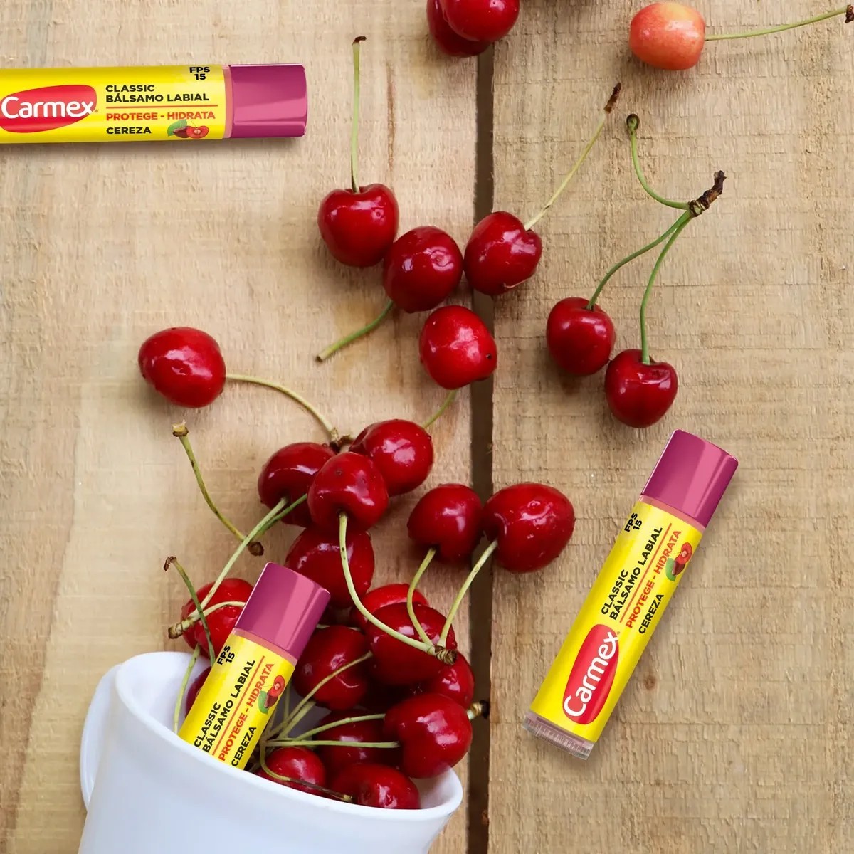 Balsamo Labial Carmex Cereza Barra
