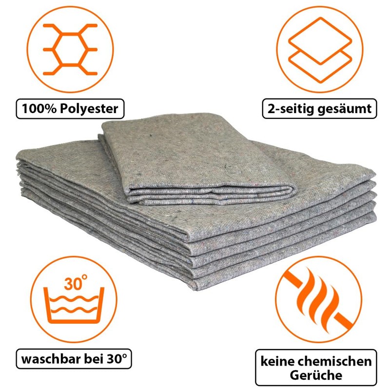 25 Furniture Transport Covers, 150 x 200 cm, Packing Covering