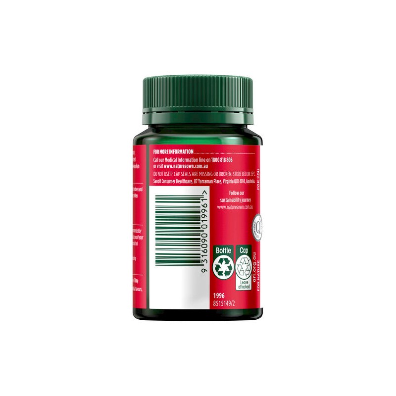 Nature's Own Magnesium Chelate 500Mg 75 Capsules