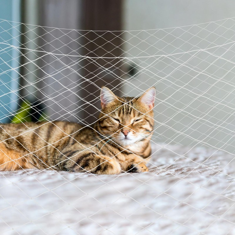 Anti Cat Net Balcony Protective Net UV Resistance Nylon Pet