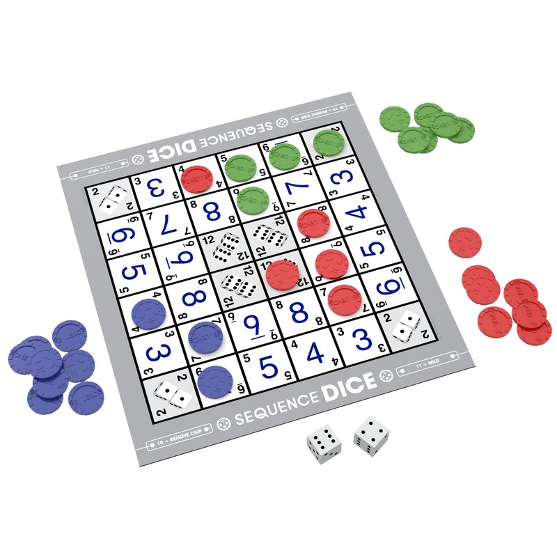 SEQUENCE Dice by Jax - An Exciting Game of Strategy